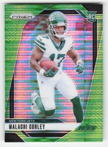 Malachi Corley 2024 Panini Prizm Neon Green Pulsar RC #369