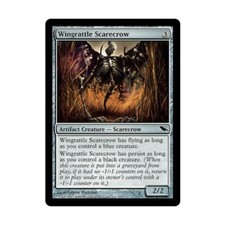 WOTC MtG Shadowmoor Wingrattle Scarecrow (C) (Foil) NM