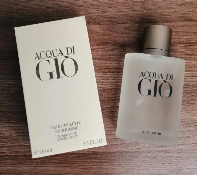 Giorgio Armani Acqua Di Gio 3,4 OZ eau de toilette spray para hombre - ¡Nuevo y sellado! Foto 3 de 3
