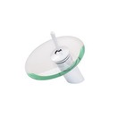Novatto REFRESH Single Lever Waterfall Lav Faucet, Chrome/ Clear Glass