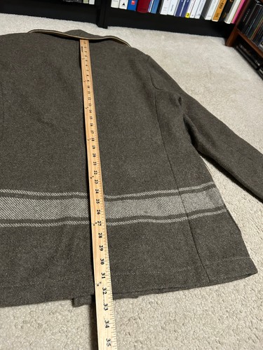 COCKPIT USA Size XL Mens 100% Wool Field Jacket Winter Coat 2006 (Fits Large?) - Picture 15 of 18