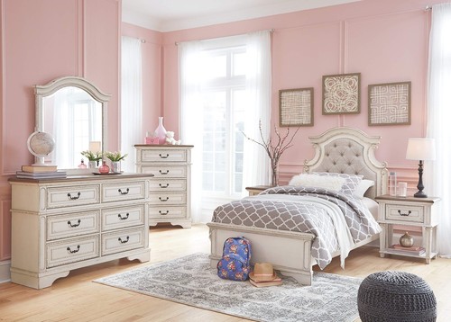 Signature Design by Ashley Realyn Traditional Cottage 1 Drawer Nightstand wit... - Picture 8 of 10