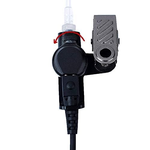 2Pcs Clear Acoustic Tube Replacement for Two Way Radio Earpiece, Headset (wit... - Bild 4 von 8