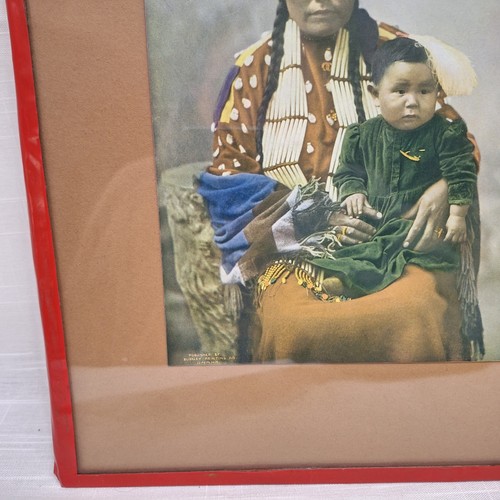 1899 Stella Yellow Shirt Native Lakota Brulé Sioux -Herman Heyn Lithograph READ! - Picture 4 of 21