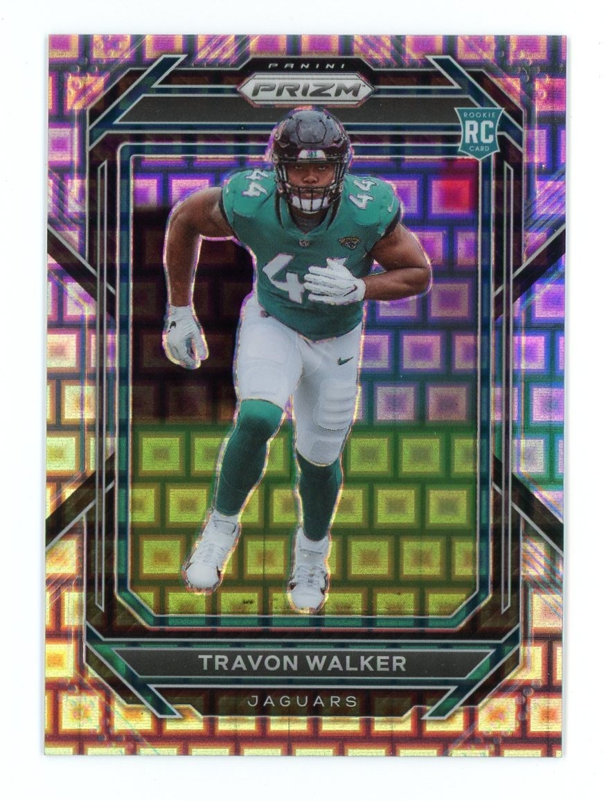 2022 Panini Prizm RC #339 Travon Walker Premium Pandora Prizm /400 Rookie