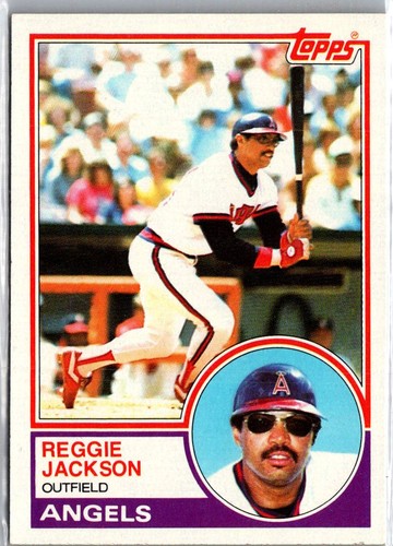 Reggie Jackson Topps #500 1983 - Imagen 1 de 2