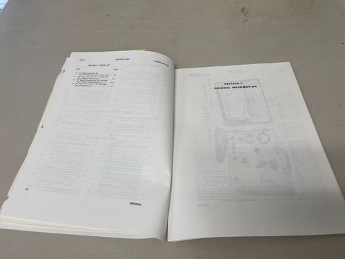 Technical Manual RF Signal Generator Set AN/URM-26B Navy - Picture 7 of 8