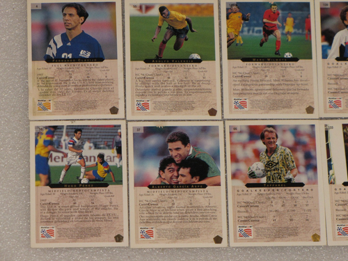 Lot 16 Upper Deck 1994 World Cup USA Soccer Trading Card - Bild 17 von 18