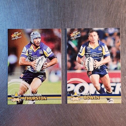 2009 NRL Select Champions Base Team Set (12 Cards) North Queensland Cowboys - Picture 2 of 3