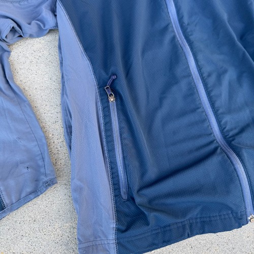 Columbia Jacke Damen Large blau Omni-Shield Kapuze Full Zip Regenmantel Outdoor - Bild 4 von 9