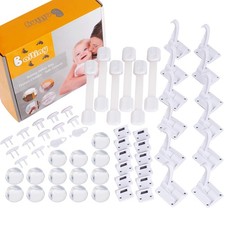 Baby Proof Kit, 58 Packs Baby Proofing Kit Essentials Child Proofing Applianc...