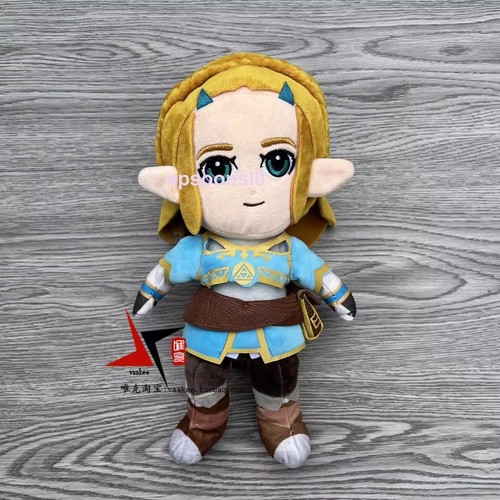 The Legend of Zelda Link Princess Zelda Plushie Doll Game Stuffed Toy Gift 26cm - Picture 20 of 24