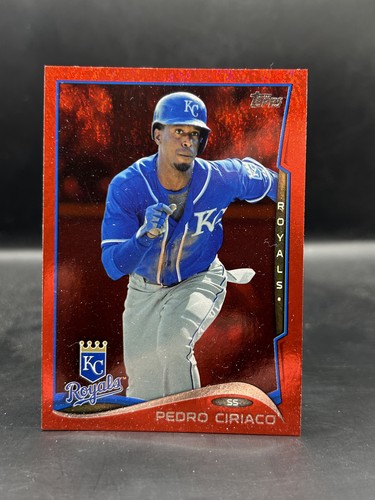 2014 Topps Update #US-45 Pedro Ciriaco Red Foil - Picture 1 of 2