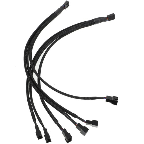 2 Pcs CPU Adapter Cable Computer Fan Connection Motherboard Splitter - Afbeelding 10 van 12