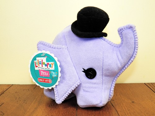 Lalaloopsy 7 Zoll Elefant Plüschtier Stofftier lila Puppe Figur Spielzeug Erdnuss Big Top *NEU*