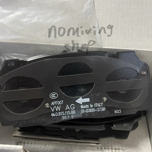 Front and Rear Brake Pads OEM with lines For Audi SQ5 Q7 Q8 S4 S5 2016-2025 NEW - Picture 4 of 5