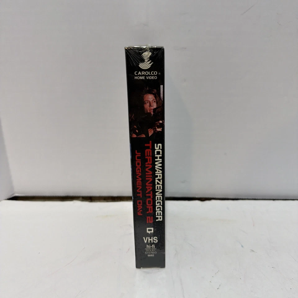 VHS Factory Sealed TERMINATOR 2 JUDGMENT DAY LIVE Watermarks on the Side 1991 - Image 3 of 4