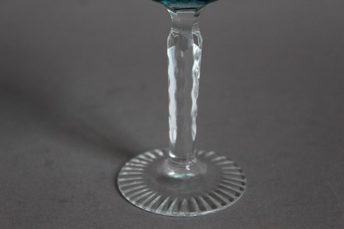 Nachtmann Traube Römer Glas Schnapsglas H 11 cm Bleikristall Überfang petrol - Picture 6 of 6