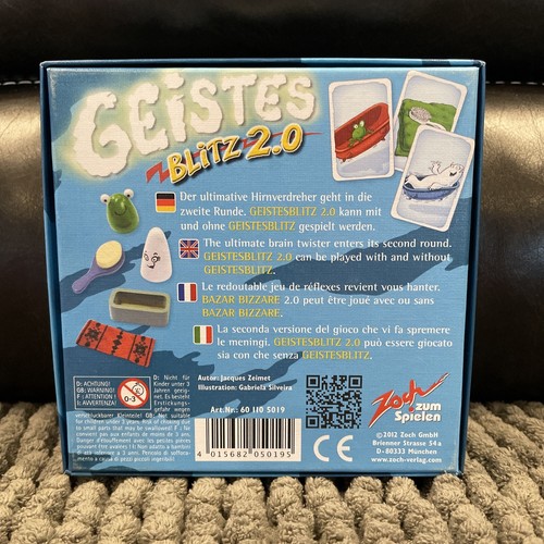 RARE!!! Geistes Blitz 2.0 Game Zoch Zum Spielen 2012 MINT - Picture 2 of 6