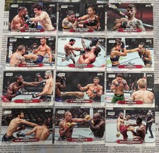 12 cards lot! 2025 Topps Stadium Club UFC -Chama!