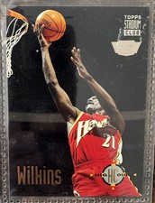1993-94 Topps Stadium Club High Court Members Only Dominique Wilkins #65 HOF