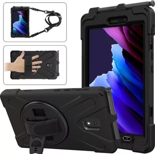 CODi Rugged Carrying Case for 8" Samsung Galaxy Tab Active3 Tablet - Black - Picture 1 of 5
