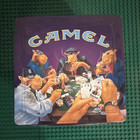 Camel Collectible Tobacco Tin Poker Theme Purple Metal Tin w/ Camels — photo 1
