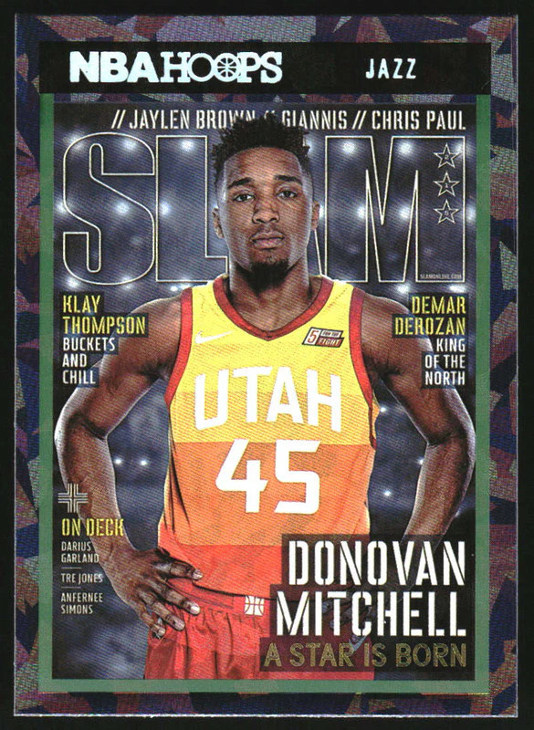 2021-22 Panini Hoops Slam Green Ice #SLAM #215 Donovan Mitchell