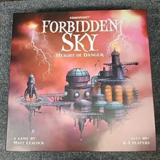 Forbidden Sky Board Game Complete EUC