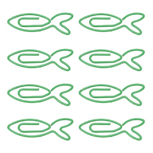. 100Pcs Geformt Büro Papier Clips Set Decor Form Büroklammer Klemme Für Schule - Bild 16 von 24