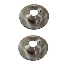 For Hyundai Accent 2000-2002 Brake Discs Driver And Passenger Side Pair | Front