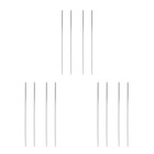  6 Paare Edelstahl Anti-Branding Lange Essstäbchen Multifunktions Brat-Nudel