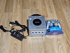 Nintendo Gamecube Console Bundle DOL-101 GC 1 NEW CONTROLLER W/ ALL CORDS 