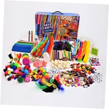 Craft Supplies & Materials 2000+ Piece,Arts and Crafts Kit for Kids 6-12,Craft 