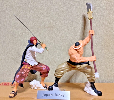 One Piece Grandista Shanks & Edward Newgate Figure Set