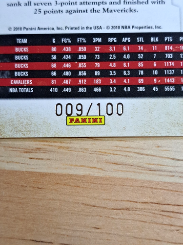 Mo Williams /100 🔥2009-10 Timeless Tributes - Cavaliers - Picture 2 of 3