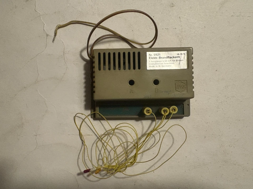 Busch 5921 Elektrisches Brandflackern, ansehen, Schnäppchen !!!