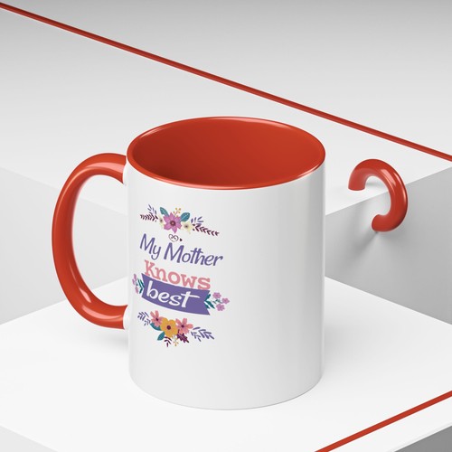 Blumengeschenk Kaffeebecher - perfekt zum Muttertag - Meine Mutter weiß es am besten  - Bild 2 von 19