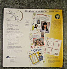 Creative Memories Original 12x12 School Days Pages 15 RCM-12SD - New, sealed