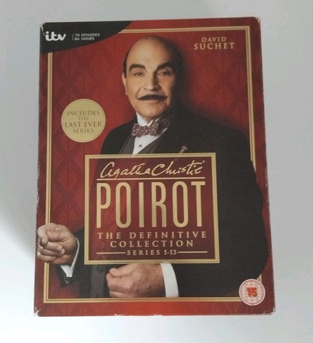 Poirot - The Definitive Collection- Series 1-13  (Box Set) (DVD, 2013) 