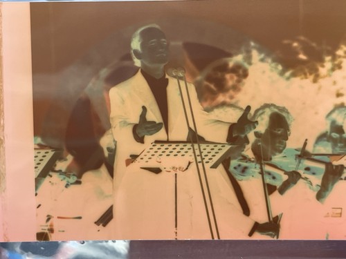 JOSE CARRERAS ORIGINAL PRO CONCERT PHOTO w NEGATIVE 1999 OPERA PROMO - Picture 3 of 6