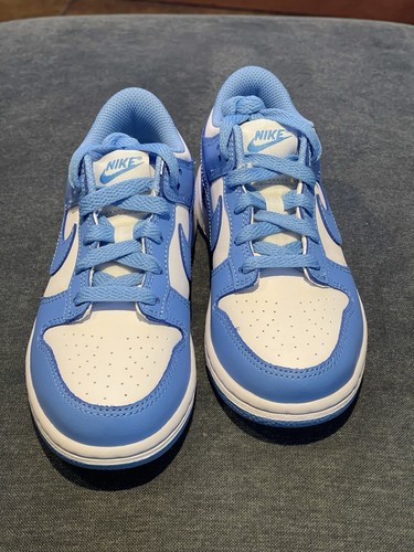 Nike Boys Dunk Low (GS) Sneakers University Blue Edition Size 1Y NEW NO BOX! 52 - Picture 2 of 14