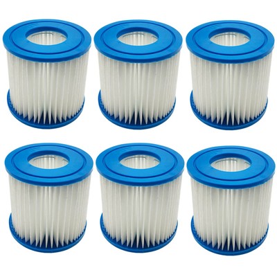 YanBan 4 Cartucce Filtro Di Ricambio Per Pompe Intex Tipo D E Best-way VII, Adatte Per Piscine E Spa Fuori Terra - 4