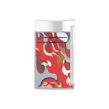 S.T. Dupont - MaxiJet Lighter Red Camouflage (NEW ITEM) - 020151