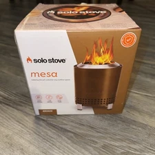 Brand New Solo Stove Mesa - Bronze Metallic - Outdoor Tabletop Fire Pit