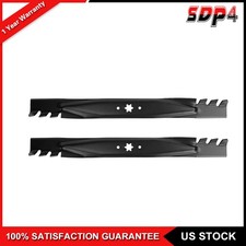 2 Mower Blades for Cub Cadet LTX1045 LTX1046 942-04244A 742-04290 46" Deck