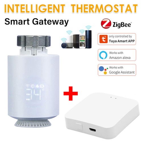 Smart Programmable Thermostat Radiator Valve TRV Tuya Zigbee TRV Alexa Google - Picture 24 of 31