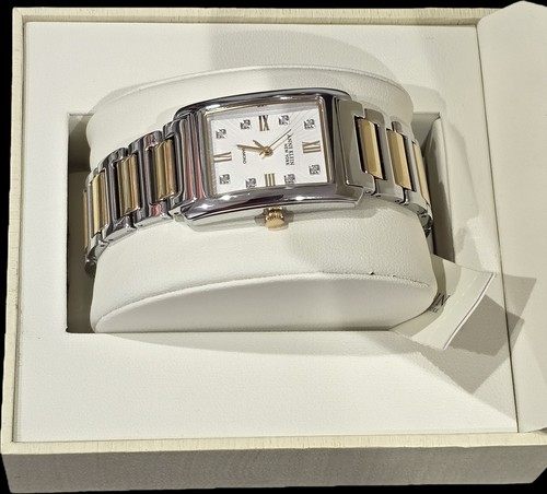 $299- Anne Klein 12/7745SVTT New York Gold-Tone Stainless Ladies Quartz - Picture 4 of 5