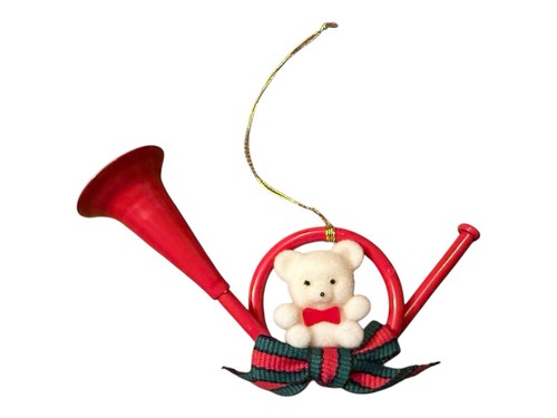 Mini osos de peluche flocados de Navidad de colección adornos rojo blanco arcos de metal 14 - Imagen 17 de 24