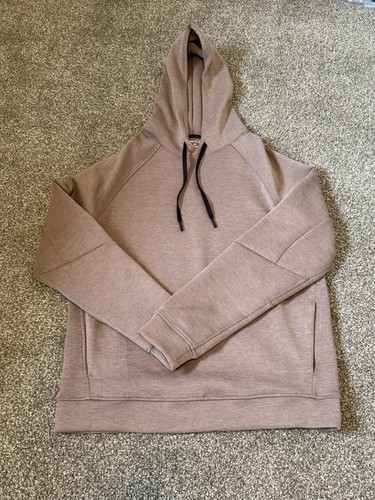 Kenneth Cole Men’s Active Hoodie Size Medium Pockets NWOT Rust Red - Picture 1 of 9